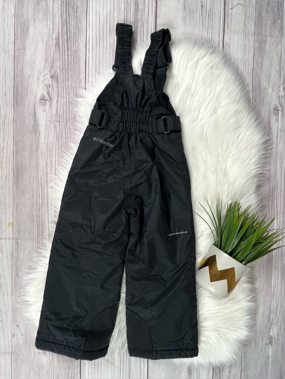 Columbia Kids Omni-Shield Snow Bibs Pants Size 4/5 ❄️